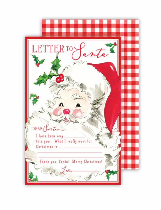Letter To Santa, Holiday Santa
