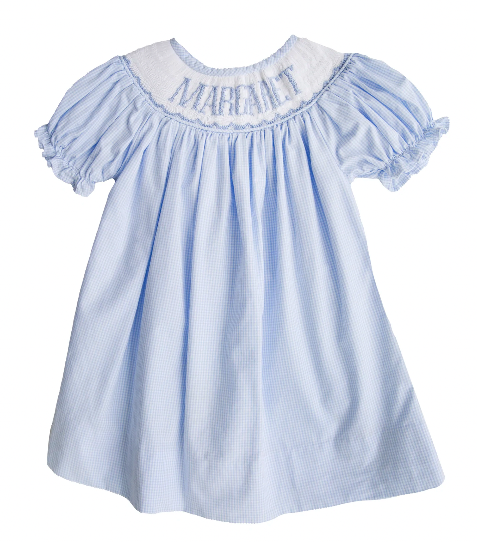 Personalized smocked dress best sale