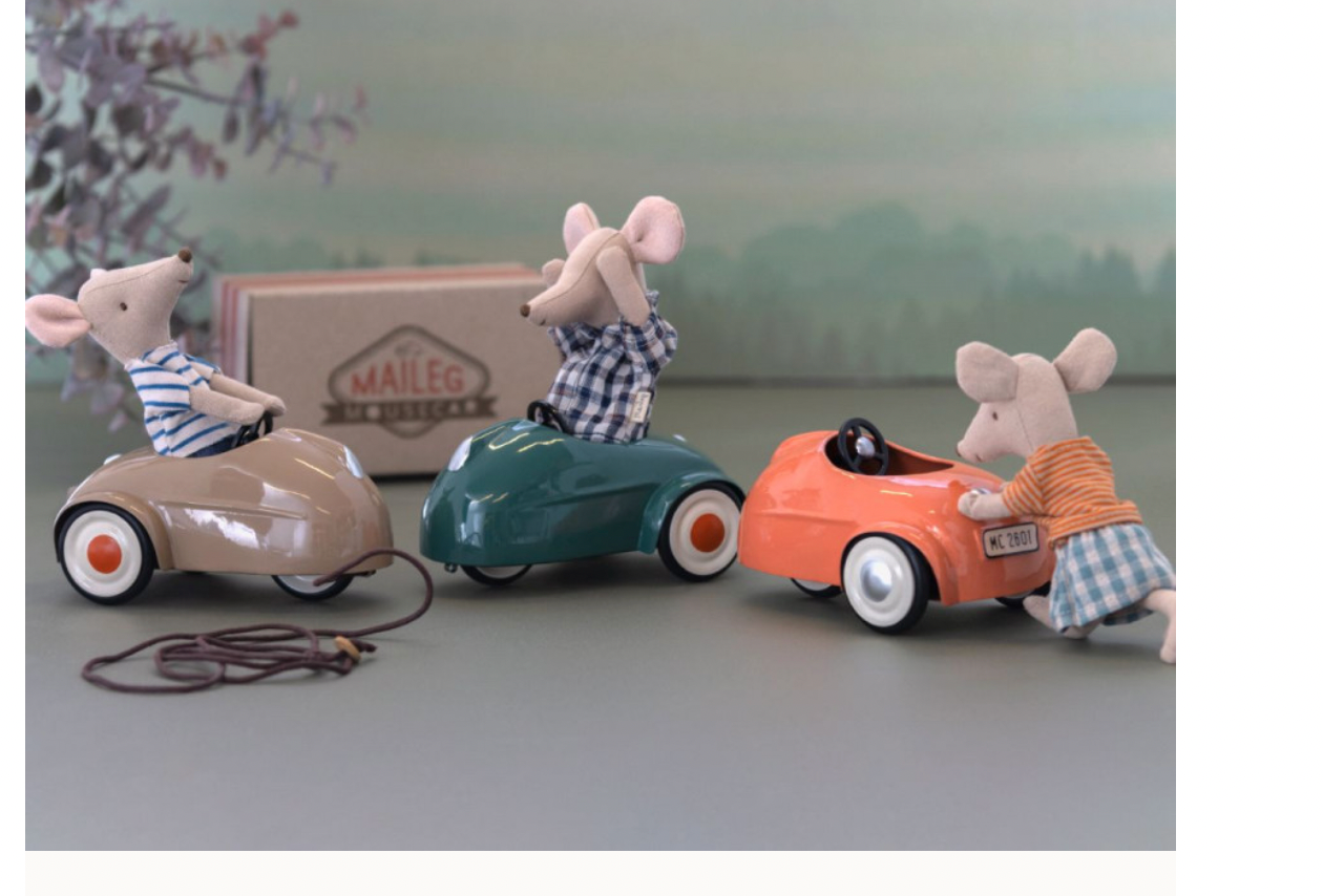 Mouse Car, Dark Green