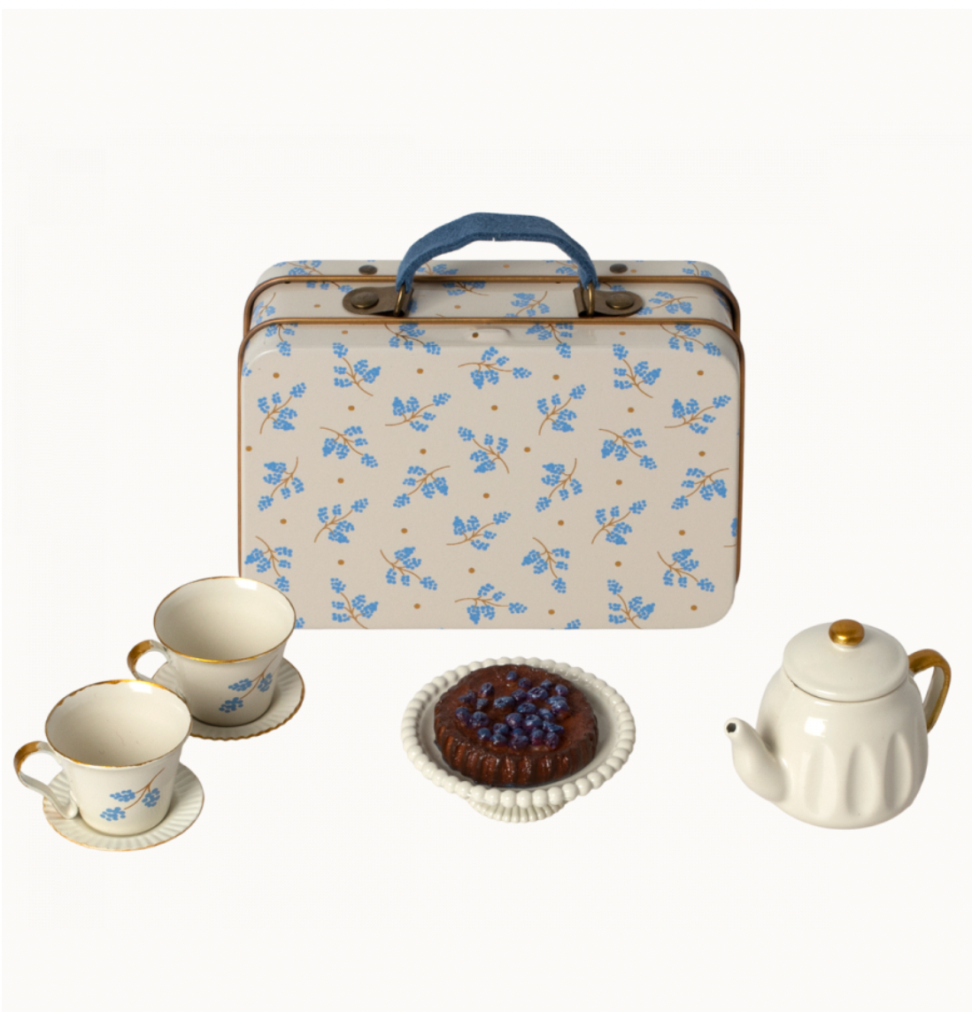 Afternoon Treat, Mouse - Blue Madelaine