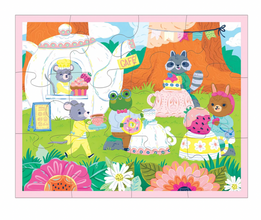 Pouch Puzzle, Tea Party