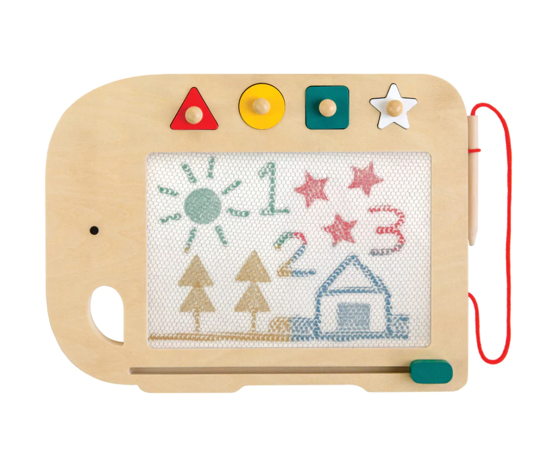 Wooden Elephant Magic Drawing Board