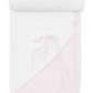Towel with Mitt, Pink Polka Dots