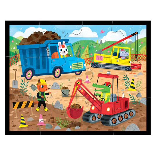 Pouch Puzzle, Construction Site