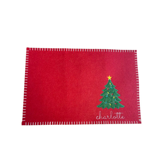 Felt Christmas Tree Placemat