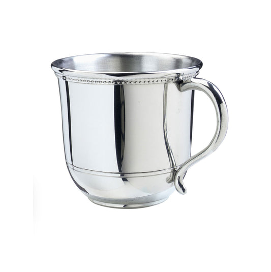 Personalized Classic Pewter Baby Cup, Images