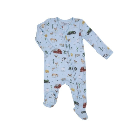 Baby pajamas discount zip from bottom