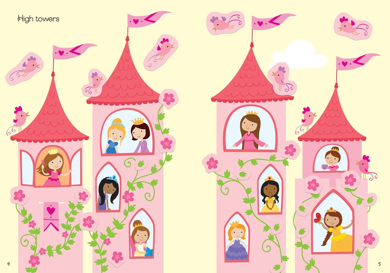 1000 Princess Stickers