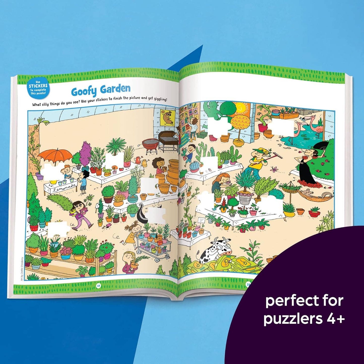 Jumbo Book of Sticker Puzzles