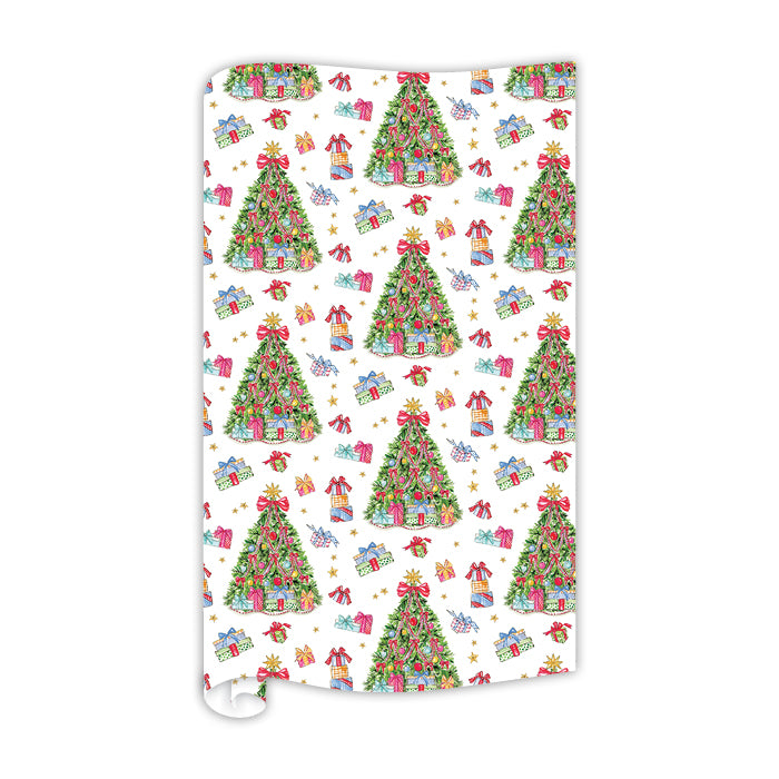 Wrapping Paper, Tree with Packages 8ft