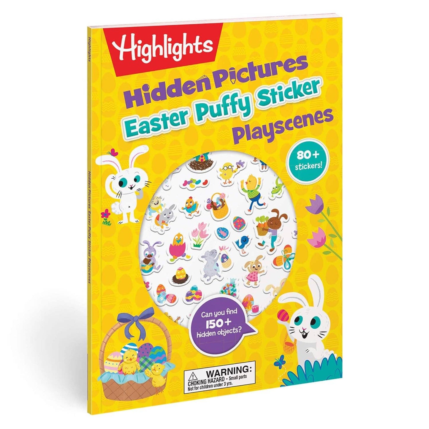 Easter Hidden Pictures Puffy Sticker Playscenes