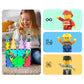 4pc City Builder Magnetic Action Figures