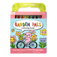 Carry Along! Coloring Book and Crayon Set, Garden Pals