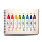 Jumbo Jots Dual Tip Dinosaur Stamp Markers - Set of 8
