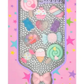 Charming Rhinestone Paddle Brush