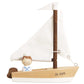 Wooden Sailing Boat & Captain