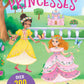 Princesses Sticker Doll Dress-Up Book