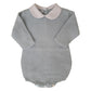 Boy Long Sleeve Collared Lt. Blue Bubble