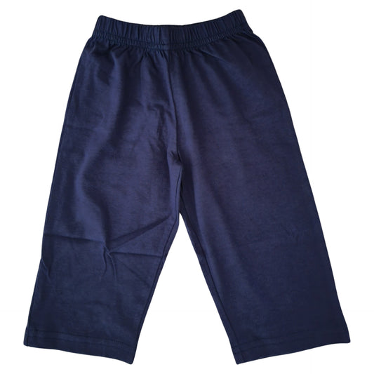 Boy's Jersey Cotton Dark Royal Blue Pull On Pants