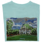 J. Bailey Short Sleeve Logo Tee - Clubhouse on Mint Green