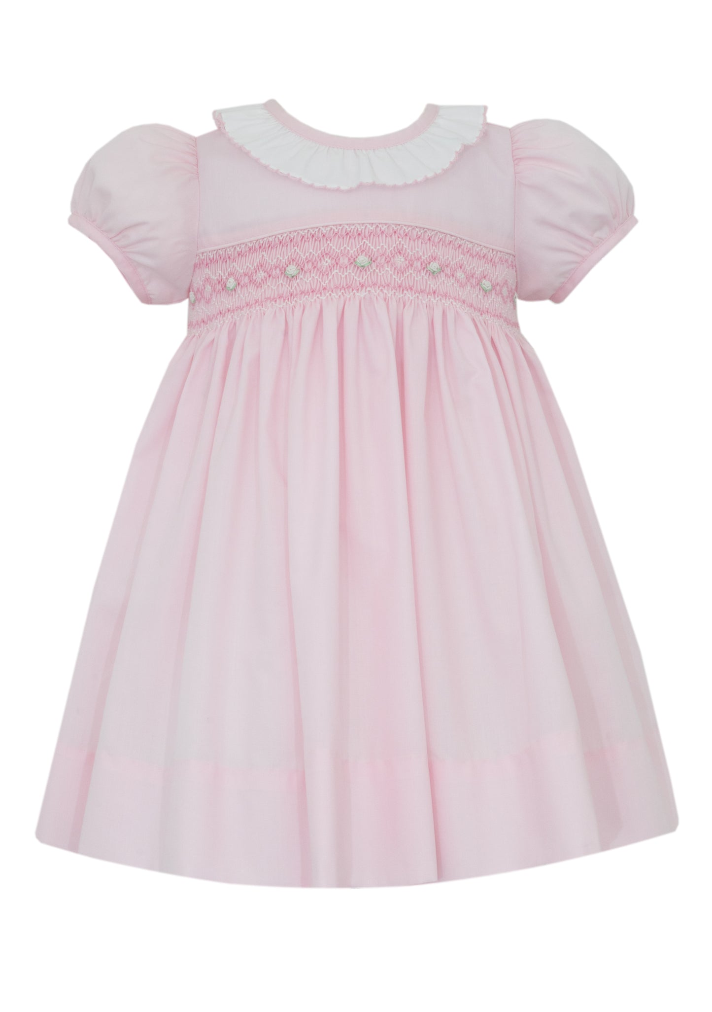 Mila Poplin Dress with Ruffle