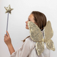 Sparkle Sequin Wings, Gold