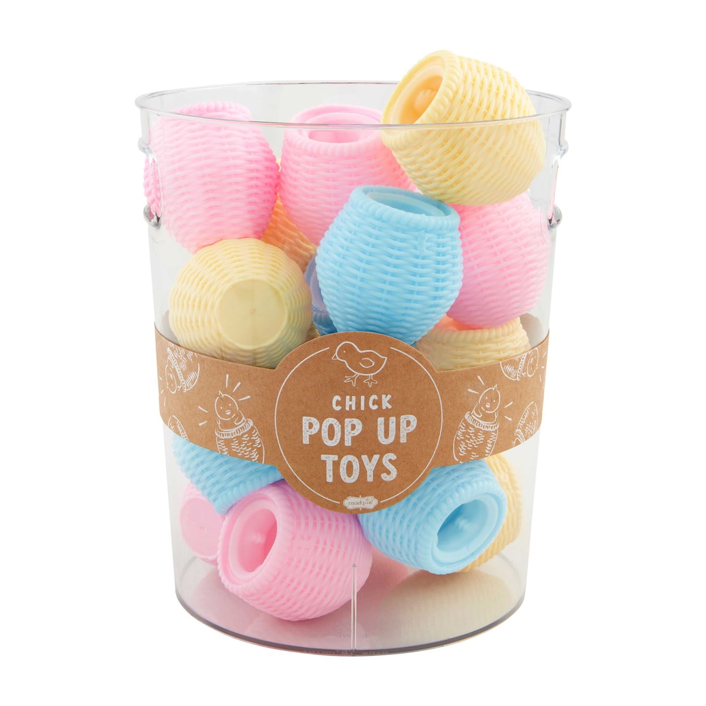 Chick Pop Up Basket Toys (sold individually)