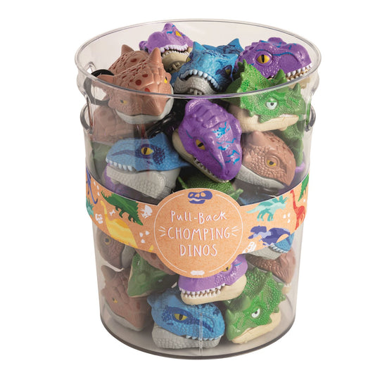 Pull-Back Chomping Dinos Bag Charms
