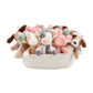 Farm Plush Rattle Pals