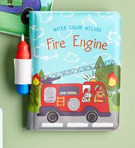Fire Engine Water Color Wizard Color Change Book