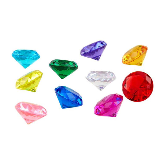 Sparkly Diamond Gem Dive Toys