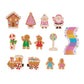 Gingerbread Wood Toy Set