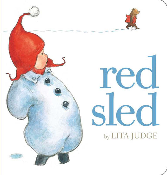 Red Sled Board Book