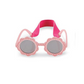 Sunglasses, Pink with White Dots