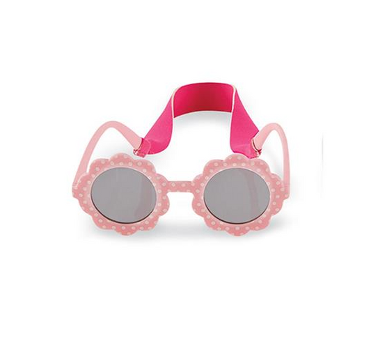 Sunglasses, Pink with White Dots