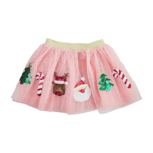 Pink Christmas Sequin Tutu