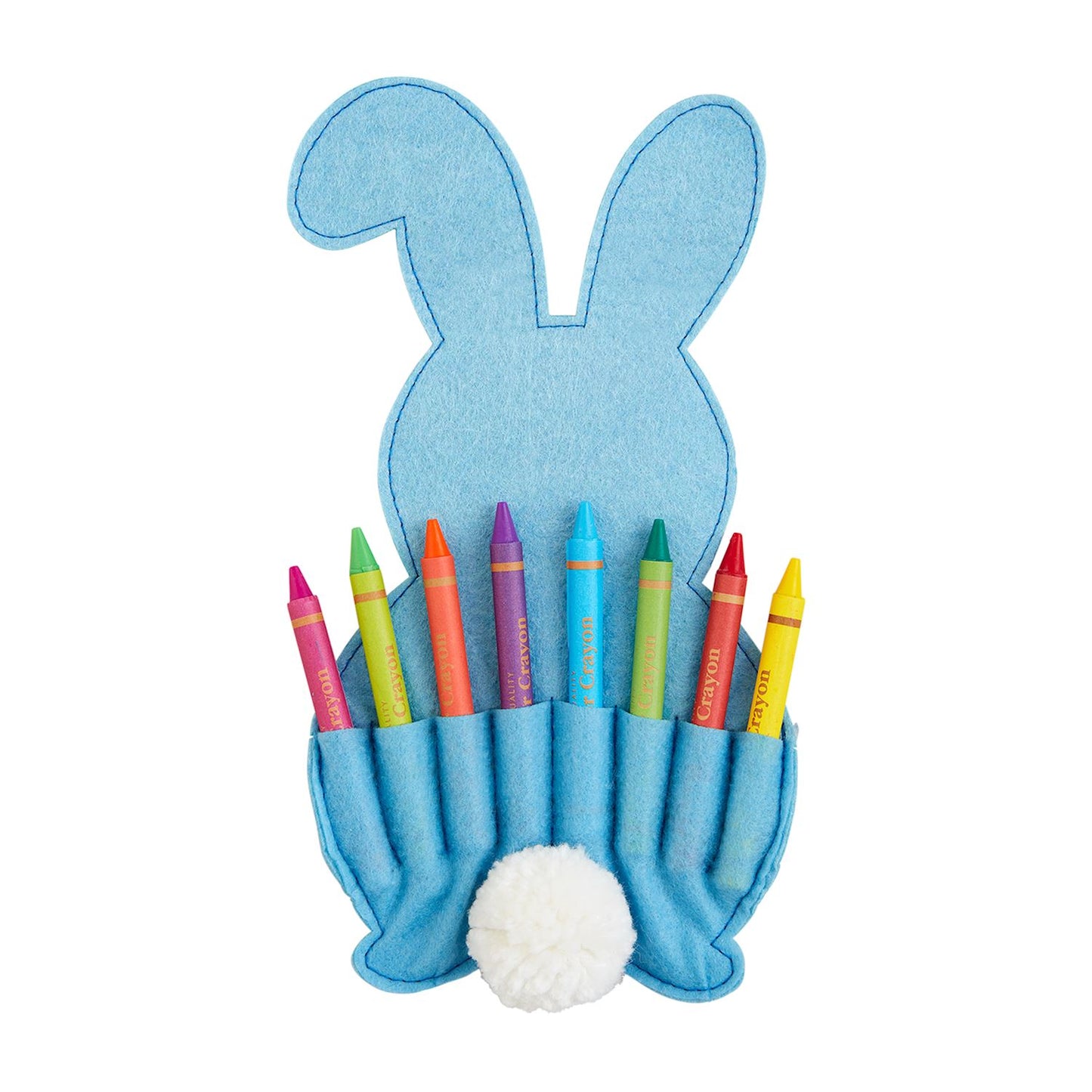 Blue Bunny Crayon Holder Set