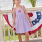 Evie Dress - Patriotic Plaid