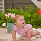 Louis Sunsuit - Red Windowpane