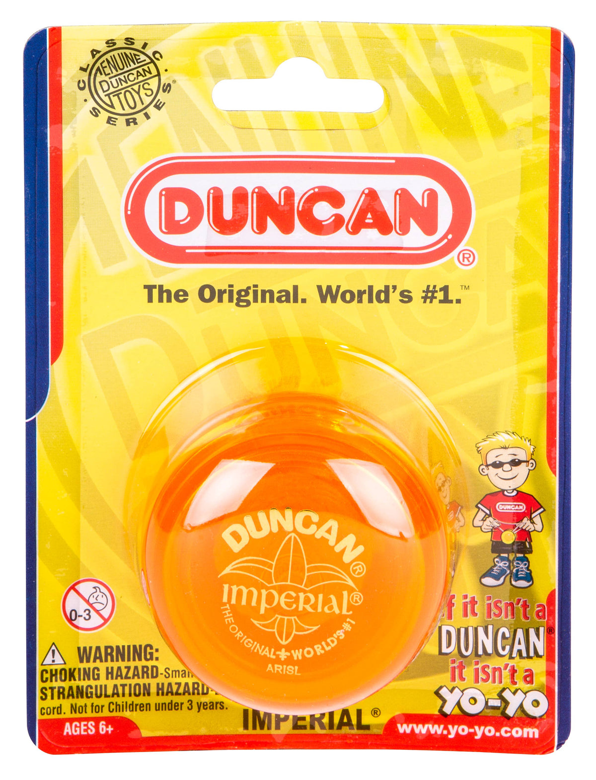 Duncan Classic Yo-Yo (colors vary)