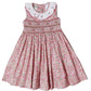 Brooke Floral Print Smocked Classic Dress