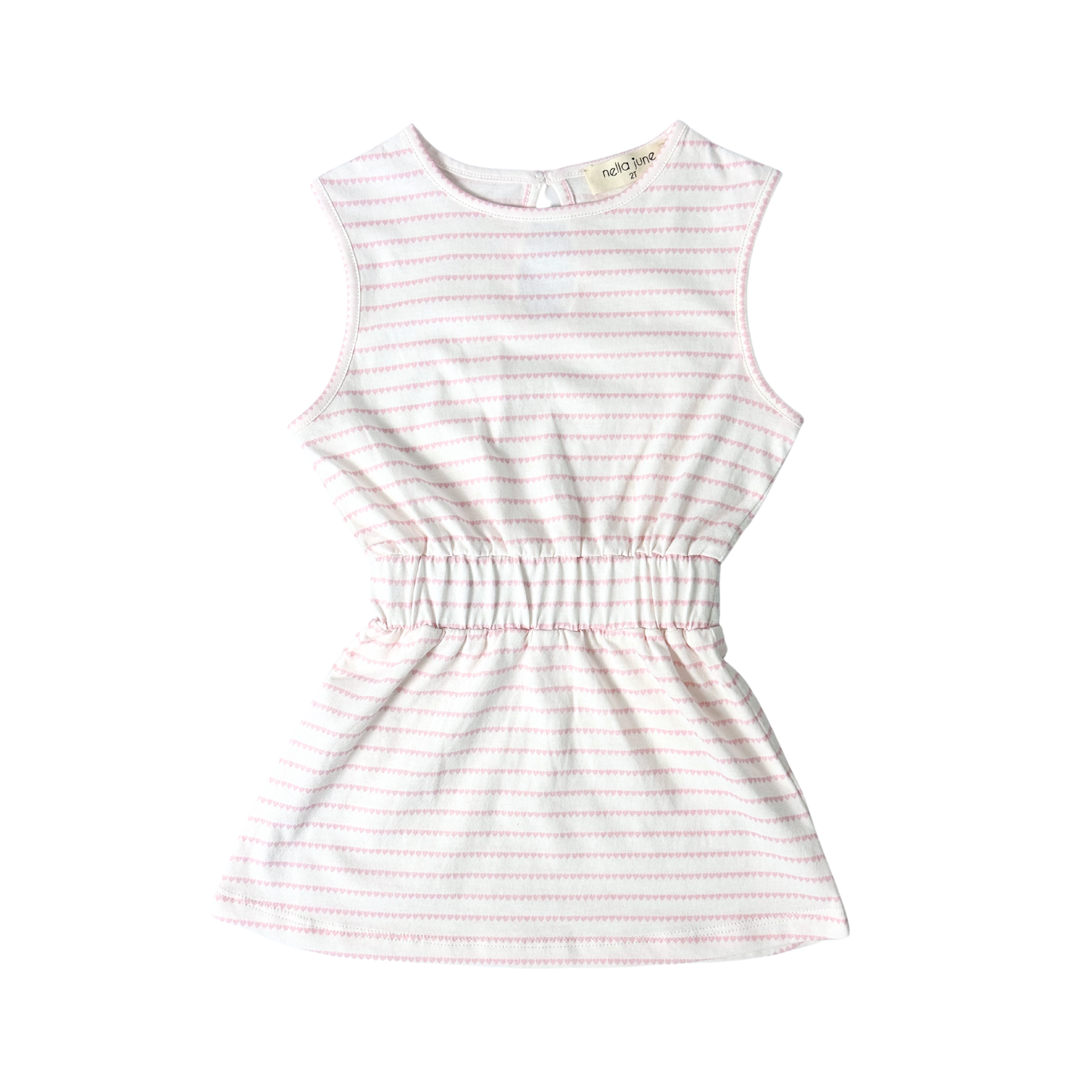 Tennis Dress, I Heart Stripes Pink