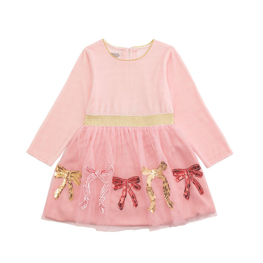 Christmas Bow Tutu Dress