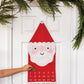 Santa Canvas Advent Calendar