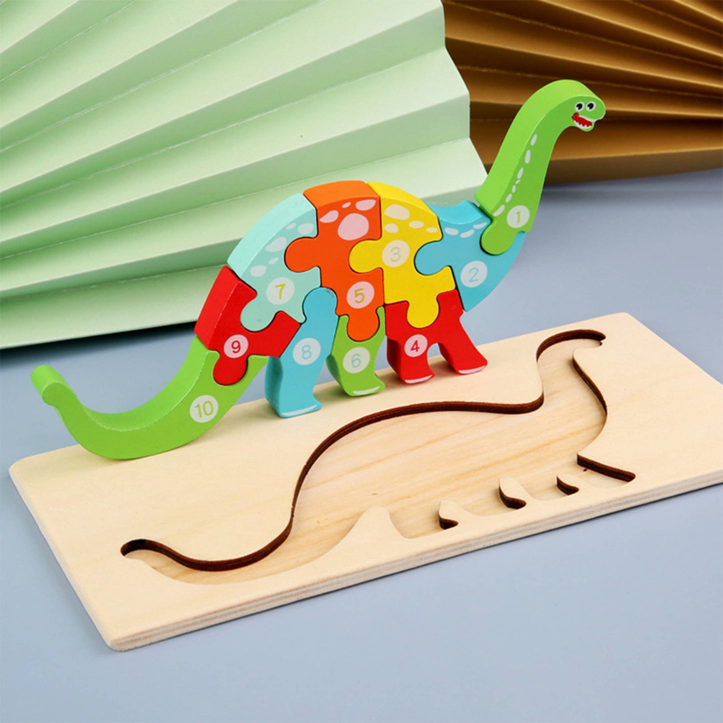 Montessori & Educational Wooden Puzzle Toy- Assorted