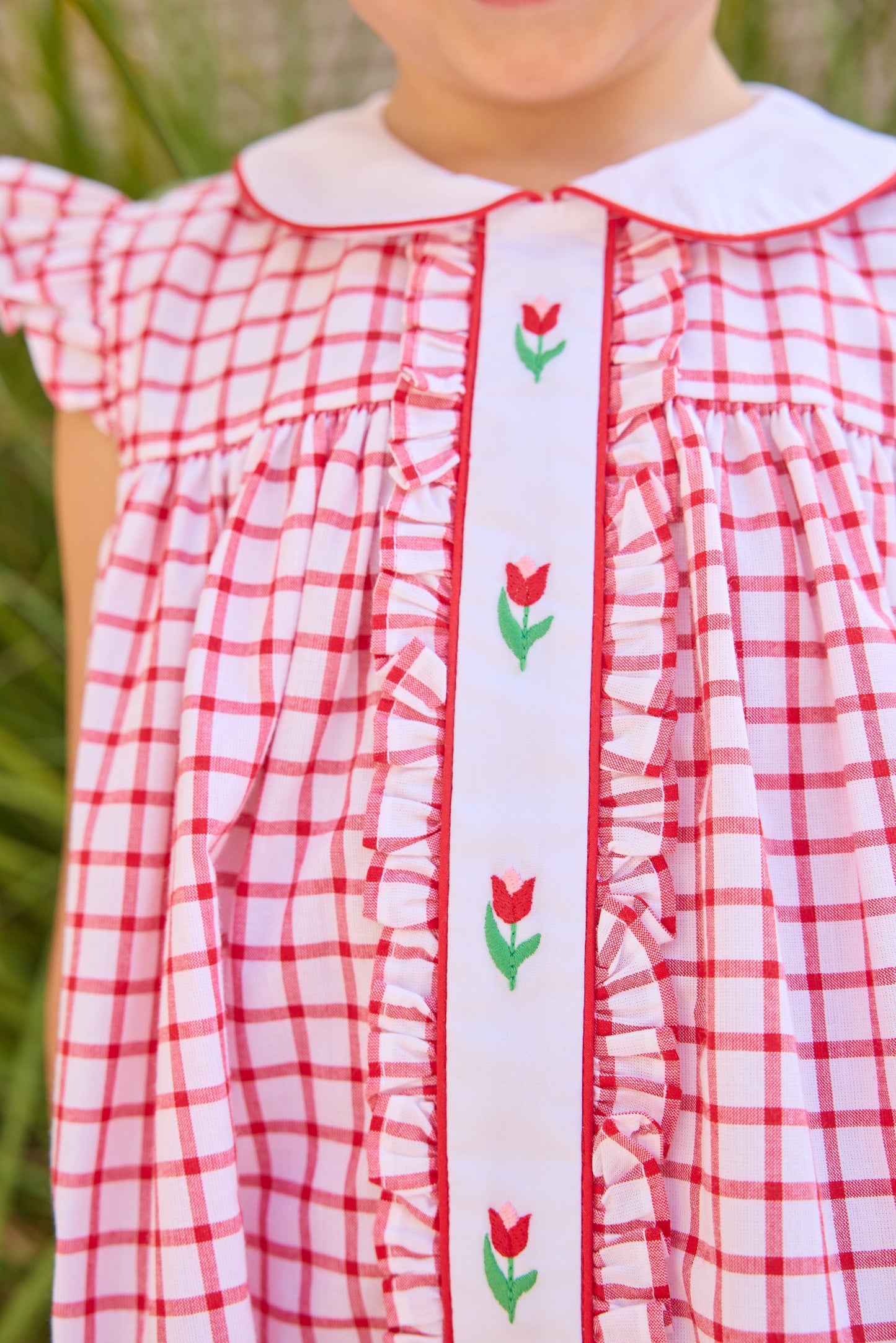 Ruffled Sally Dress - Tulip Valley