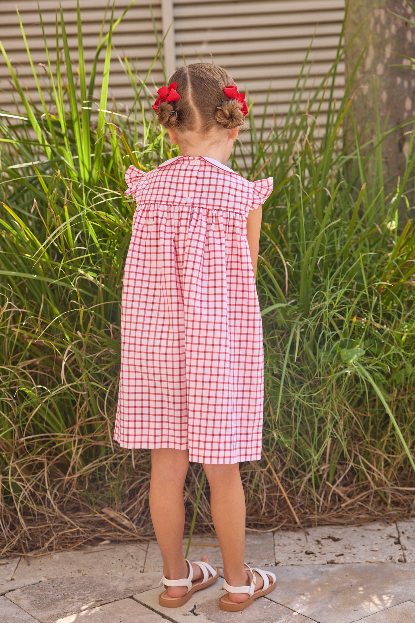 Ruffled Sally Dress - Tulip Valley