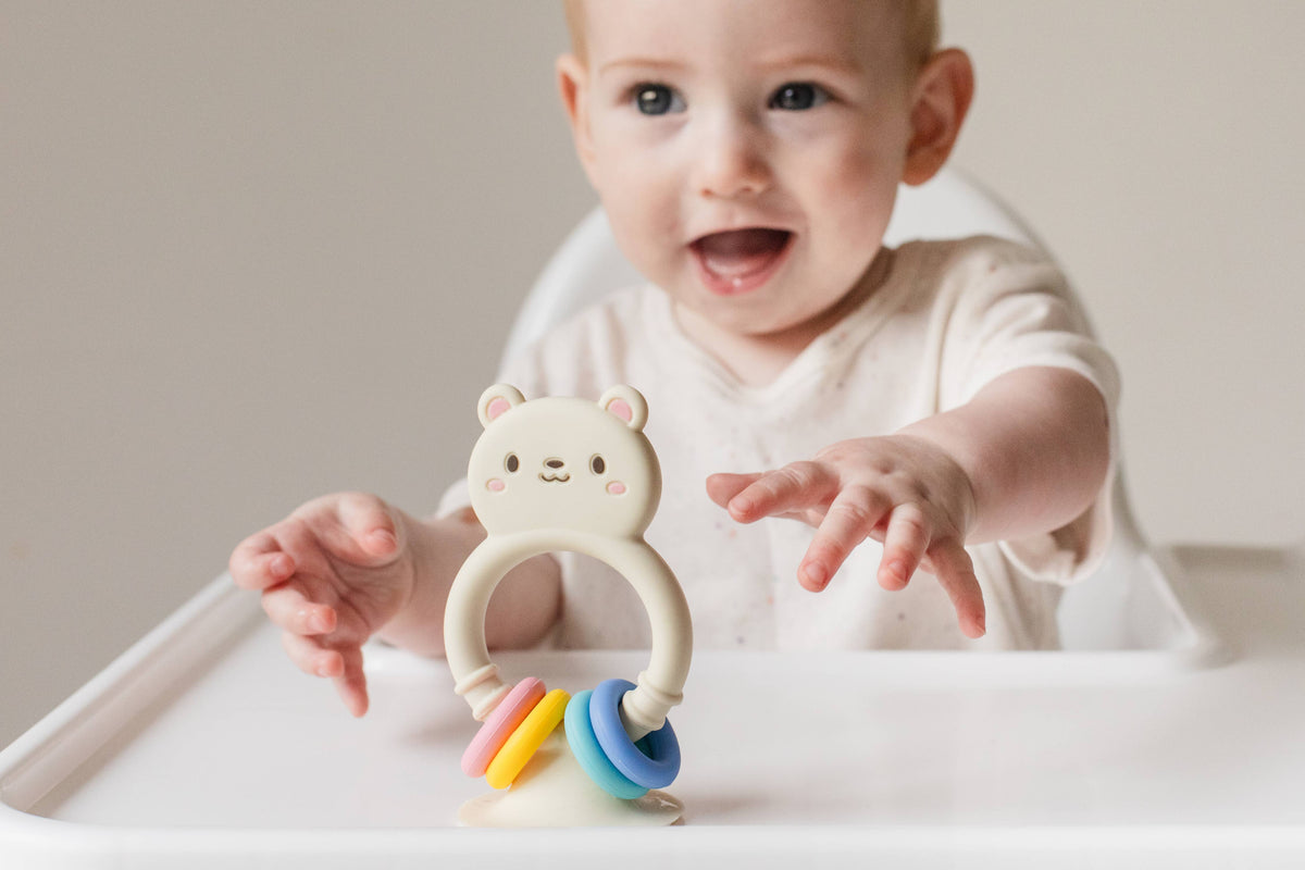 High Chair Buddy - Silicone Bear