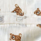 Bamboo Muslin Swaddle Blanket, Teddy Bear