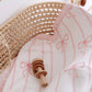 Muslin Swaddle, Pink Ribbon
